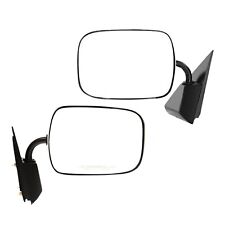 Mirror Set For 1988-1998 Chevrolet C1500 K1500 Manual Chrome Left And Right Side
