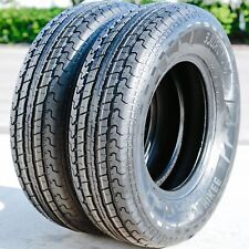 2 Tires 21575r14 Roundrule St Hikee Semi-steel Trailer Load D 8 Ply