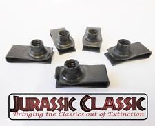 1946-1980 Chevy Amc 5pk 516-18 Extruded Fender U-nuts Clips Hood Body Console
