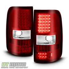 2004-2008 Ford F150 F-150 Truck Red Led Tail Lights Brake Lamps 04-08 Leftright