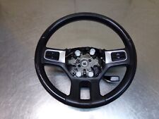 09-12 Dodge Ram 1500 2500 3500 Black Leather Steering Wheel