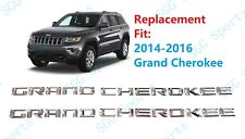 2pc Set Jeep Grand Cherokee Side Door Chrome Replacement Emblem Mopar 2014-2016