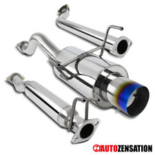 Fit 2002-2006 Acura Rsx Type S Burnt Tip Exhaust Catback Muffler System Kit