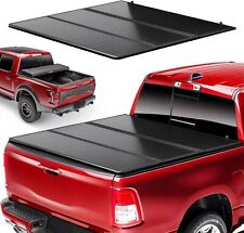6.5ft 3-fold Hard Tonneau Cover For 2002-2024 Dodge Ram 1500 2500 3500 Truck Bed