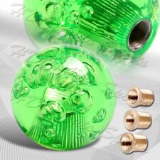 W-power Ball 60mm Manual Transmission Green Diamond Crystal Bubble Shift Knob