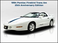 1994 Pontiac Firebird Trans Am New Metal Sign Large Size - 25th Anniversary