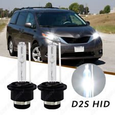 For Toyota Sienna 2004-2010 - 6000k Front Xenon Hid Headlight Bulb Low Beam Set2
