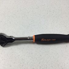 New Snap-on Orange 38 Drive Soft Grip Round Swivel Ratchet Fhcnf72o