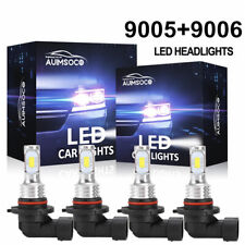 For Honda Accord 1990-2007 Led Headlight Bulbs White Highlow Beam 9005 9006 Kit