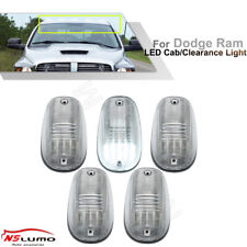 5xfor Dodge Ram Sprinter 1500 2500 3500 White Led Cab Dome Roof Clearance Lights