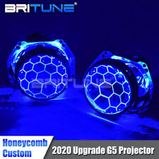 G5 Bi Xenon Projector Honeycomb Lens Led Devil Eye For Hella Headlights Retrofit