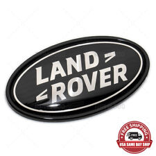 Land Range Rover Rear Liftgate Oval Logo Emblem Badge Nameplate Sport Black