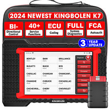2024 Kingbolen K7 Car Obd2 Scanner Bidirectional Diagnostic Tool Key Coding Tpms