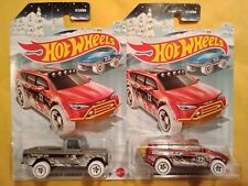Hot Wheels Winter 22 Land Rover Series Iii Pickup Ice Rally Chrysler Pacifica