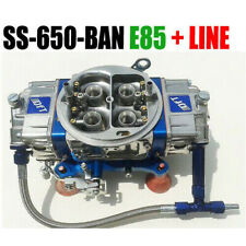 Quick Fuel Ss-650-ban E85 Mech Blow Thru Annular Blue W -6 Line Free Spacer To