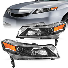 Oe Style Hid Headlights Assembly Pair Lr For 2009-2014 Acura Tl Sedan