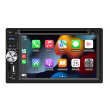 6.2in Car Dvd Player 2 Din Bluetooth Stereo Radio For Apple Carplay Android Auto