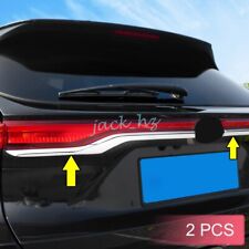 Chrome Rear Trunk Tailgate Trims Molding For Toyota Venza Harrier Accessories