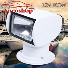 100w Bulb 12v Boat Truck Car Spotlight Marine Searchlight Light Remote Control