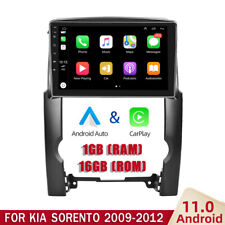 10.1 Android 11 Carplay Gps Car Stereo Radio Wifi 16g For Kia Sorento 2009-2012