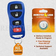 Keyless Entry Remote For 2002 2003 2004 2005 2006 Nissan Altima Car Key Fob Blue