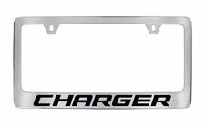 Dodge Charger Plastic Chrome License Plate Frame Holder