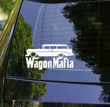 Lowered Classic Station Wagon Mafia Decal Sticker For 1956 Chevrolet Bel-air