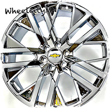 24 Chrome Oe 5903 Replica Ses Wheels Fits 2022 Chevy Silverado Tahoe 6x5.5 31