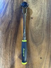 New Snap On Fhnf100 38 Drive 100 Tooth Hi Viz Soft Grip Round Head Ratchet