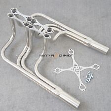 Classic T-bucket Street Rod Exhaust Headers For Chevy Sbc 327 350 383