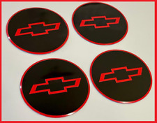 4pcs New Wheel Center Cap Logo Sticker Decal Emblem 3.5 88mm Chevy Chevrolet