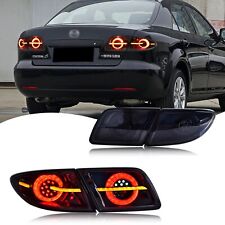 Led Sequential Tail Lights For Mazda 6 2003-2008 Sedan Animation Rear Lamps