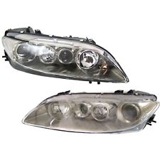 Headlight Set For 2003 2004 2005 Mazda 6 S I Models Left And Right 2pc