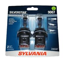 Sylvania Silverstar 9007 Pair Set High Performance Headlight Bulbs New