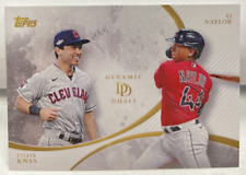 Bo Naylor Steven Kwan 2023 Topps Dynamic Duals Rc 16 Cleveland Guardians - Sp