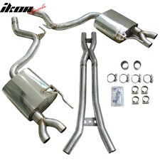 Fits 15-17 Ford Mustang Gt Thunderbird Style Header Catback Exhaust Mufflers Kit