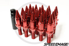 Blemished Z Racing 88mm Spike Red 14x1.25mm Lug Bolts Cone Seat For 3-series