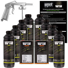 U-pol Raptor Tintable Spray-on Truck Bed Liner Spray Gun 8 Liters
