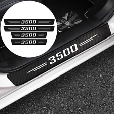 4pcs For Dodge Ram 3500 Cab Accessories Door Sill Plate Step Threshold Protector