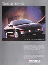 1994 Pontiac Firebird Trans Am Genuine Vintage Ad Free Shipping