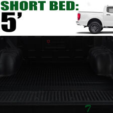 Topline For 2019-2023 Ford Ranger 5 Ft Rubber Truck Bed Trunk Mat Liner - Black