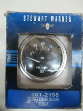 Stewart Warner 701-2198 Oil Pressure Gauge Upc 792157801257