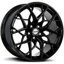 4-shift H35 Piston 18x8.5 5x120 35mm Gloss Black Wheels Rims 18 Inch