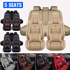 For Hyundai Elantratucsonsonataaccent Leather Car Seat Cover Full Set Cushion