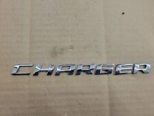 Dodge Oem 2006-2010 Charger Chrome Rear Letter Lettering Emblem Badge Logo Name