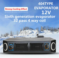 Universal 12v Ac Ac Kit Underdash Evaporator Compressor Air Conditioner 3 Speed